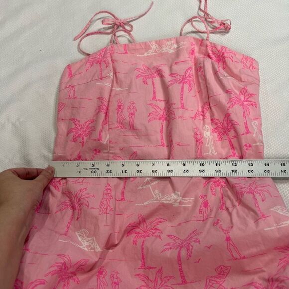 Lilly Pulitzer Pink Cabana Seashell Trim Dress - Picture 8 of 8